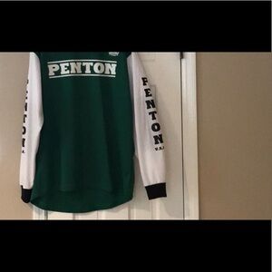 Peyton Jersey Green & White size L